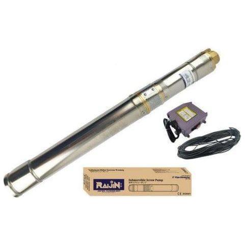 Raijin RSSPUMP750 Submersible Screw Deep Well Pump 750W - KHM Megatools Corp. Raijin RSSPUMP750 Submersible Screw Deep Well Pump 750W - KHM Megatools Corp.